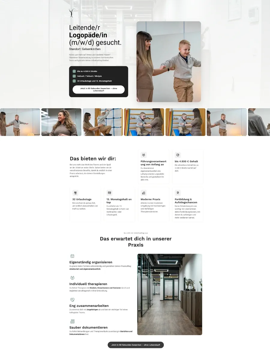 Website von Filiz Ergo Funnel